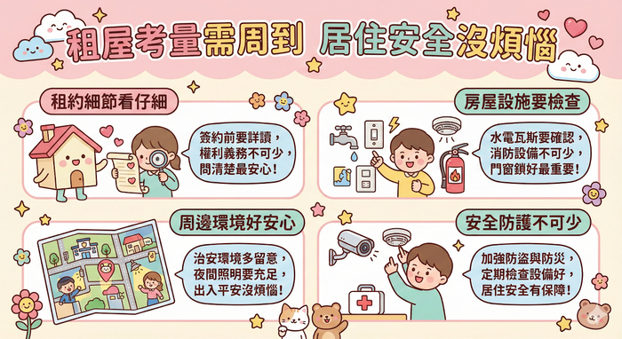 租屋考量需周ˇ到圖片